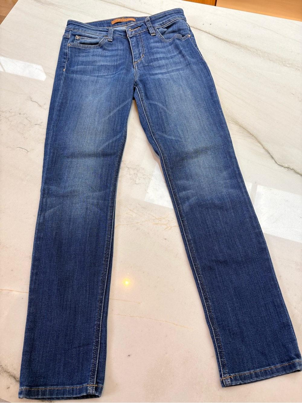 Joe's Jeans Denim with Tan Leather Label